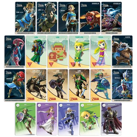 nfc cards for amiibo|zelda nfc amiibo cards.